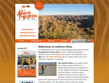 Tablet Screenshot of africanbikers.de